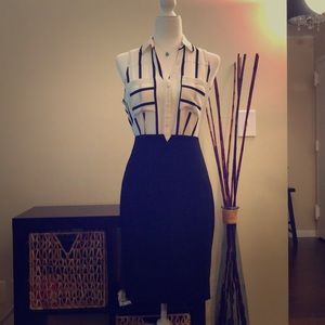 Express Black Pencil Skirt